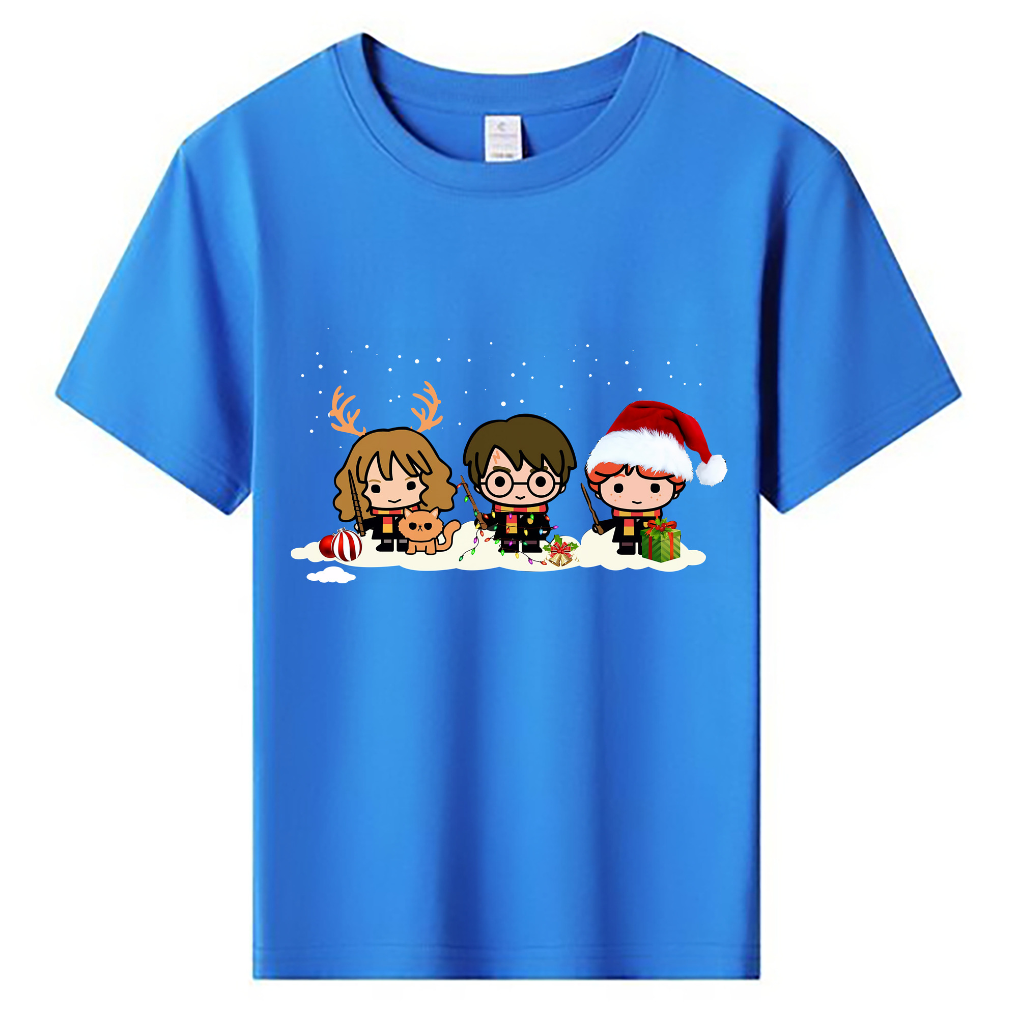 （画像用） Harry Potter ハリー・ポッターシリーズ 綿100％キッズTシャツ（フロントプリント）